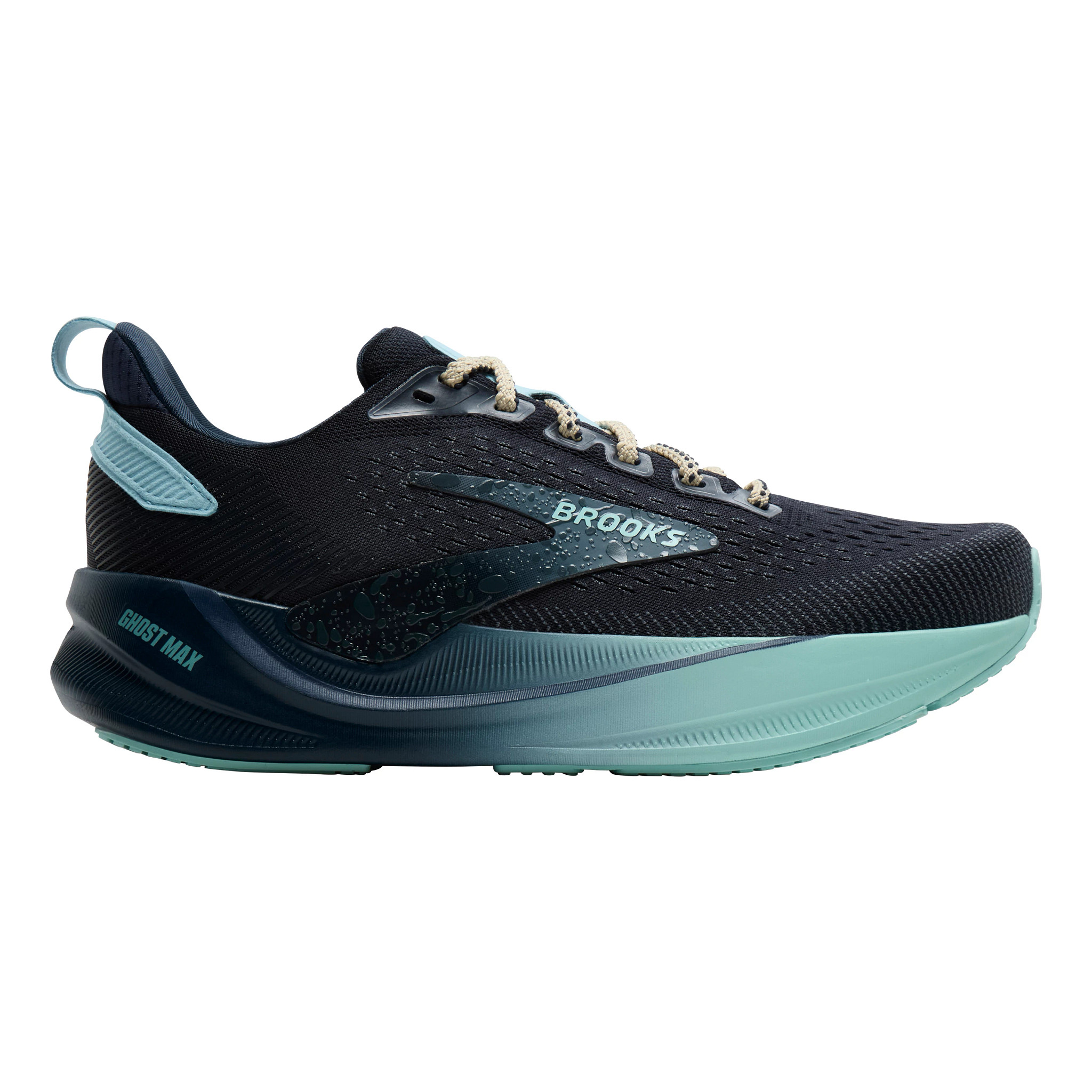 Brooks Women's Brooks Kraken x Ghost Max 4 - Navy / Putty / Blue, Size: 10.5, Medium | Footwear - Road Runner Sports - $174.95 at Road Runner Sports