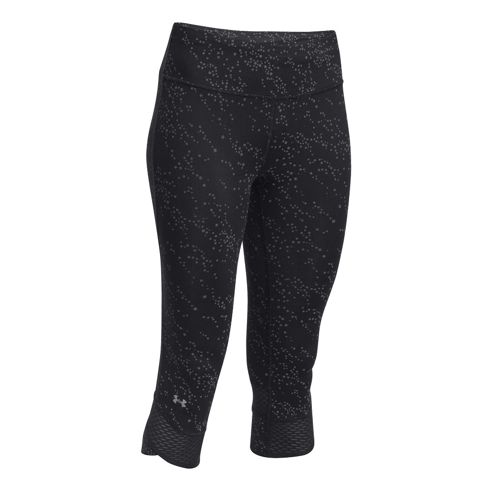UNDER ARMOUR Women's UA Fly-Fast Graphic Compression Leggings NWT Navy SMALL