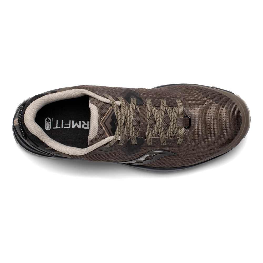 Saucony peregrine hot sale mens brown