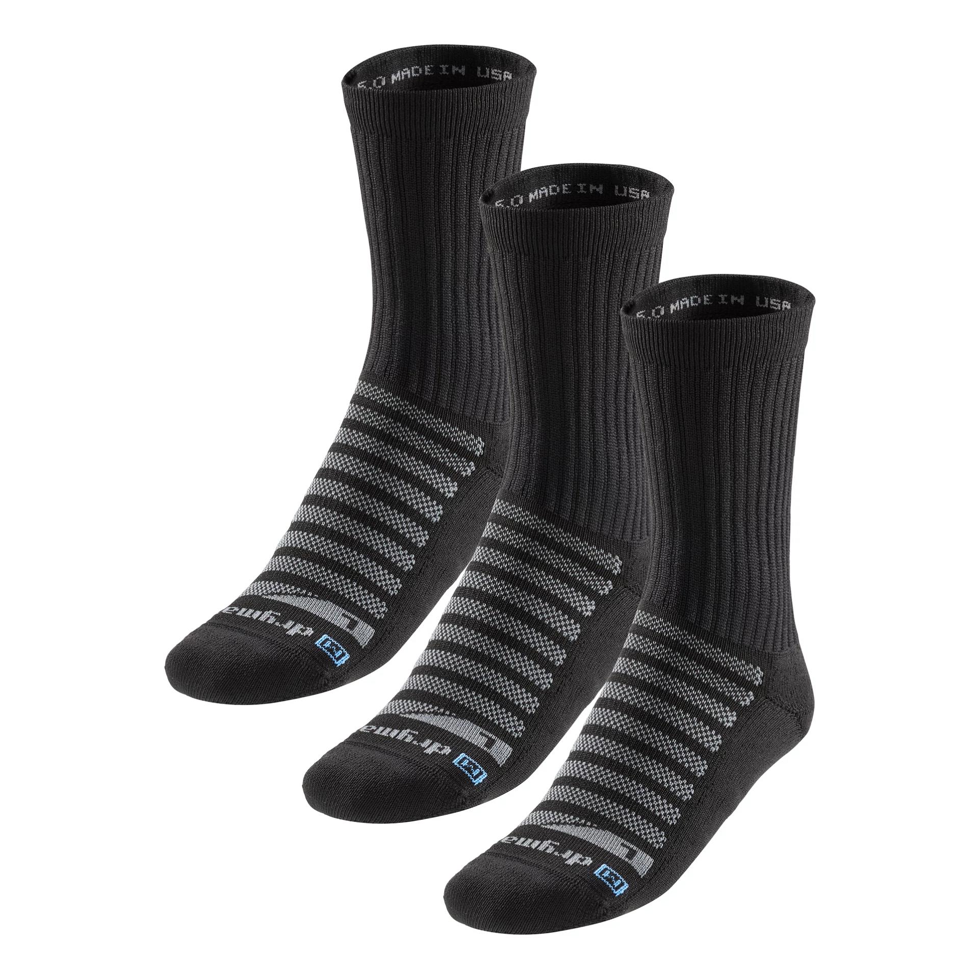 RRS x Drymax Light Cushion Crew Socks - 3 Pack | Road Runner Sports