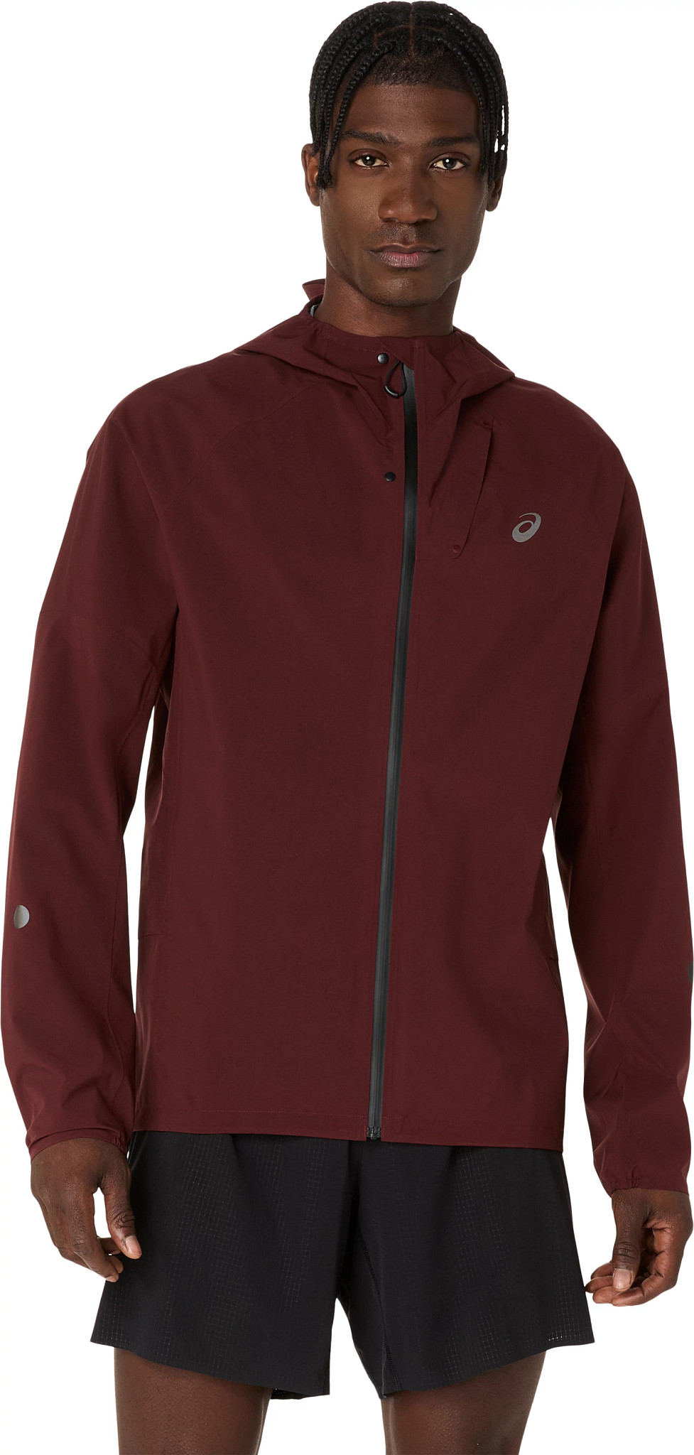 Mens ASICS Metarun Waterproof Running Jacket