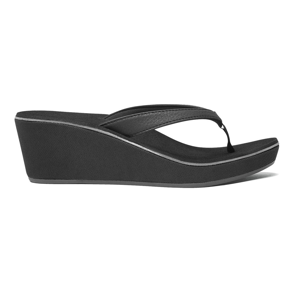 Womens OluKai Ipo Wedge Sandals Shoe