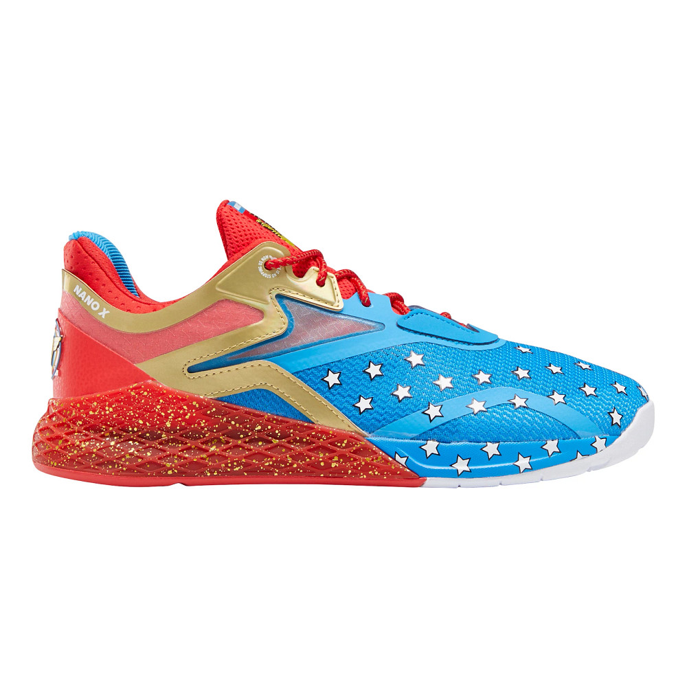 Reebok Nano X2 Wonder Woman Fitness Shoes Blue Red Unisex