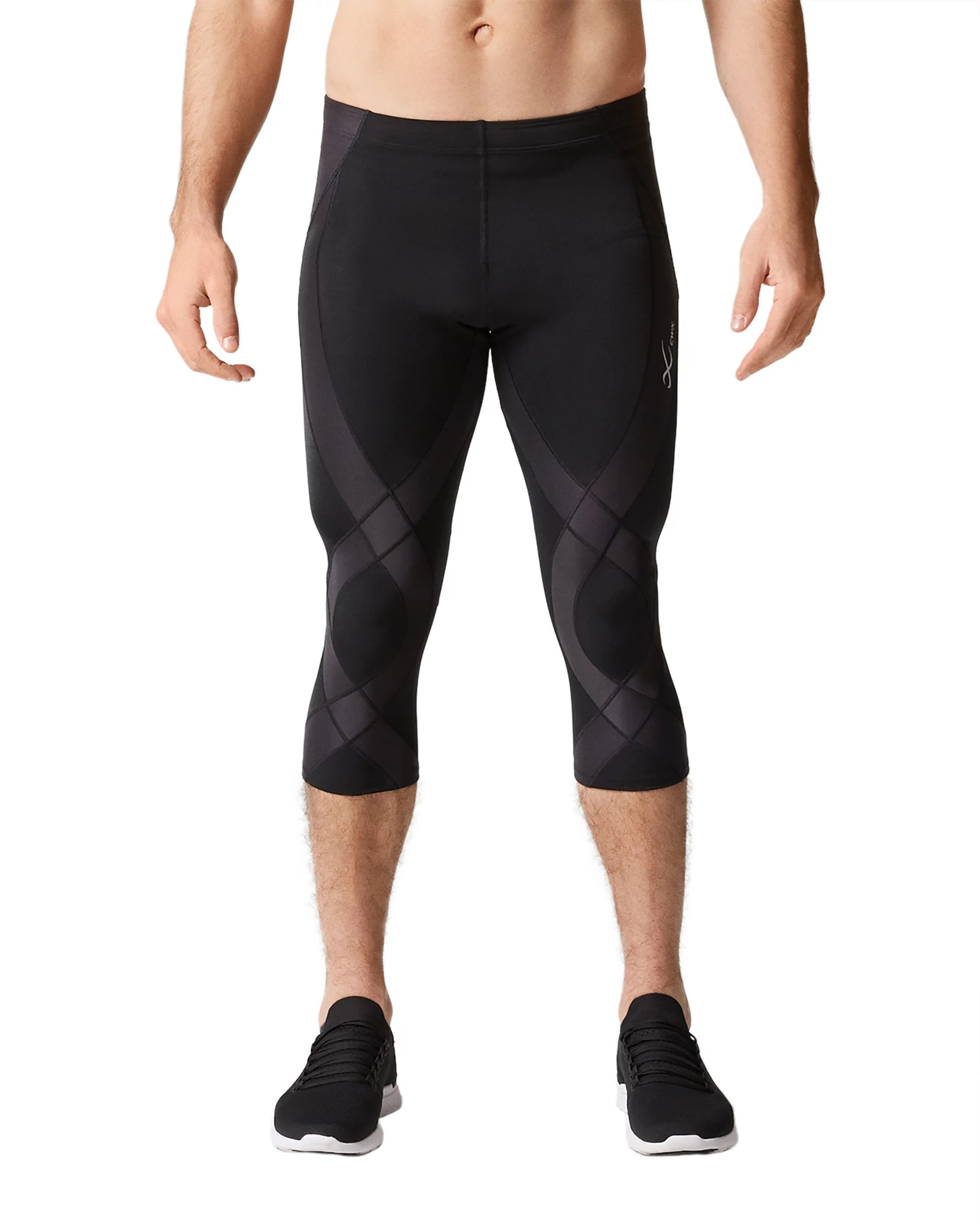 Mens CW-X Endurance Generator Joint and Muscle Support 3/4 Compression  Capris Tights