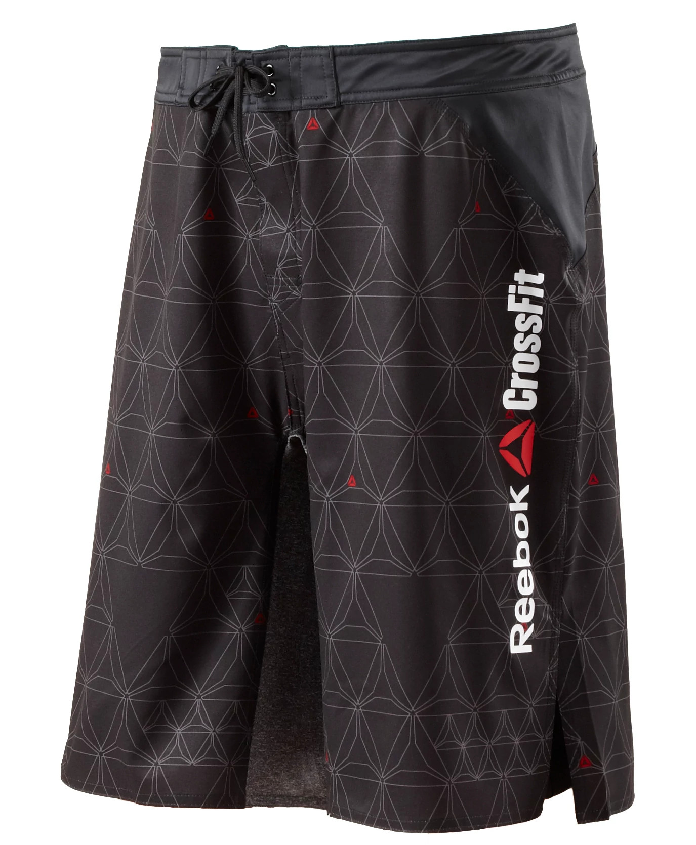 Mens Reebok Mens CrossFit Stretch Woven Board Unlined Shorts