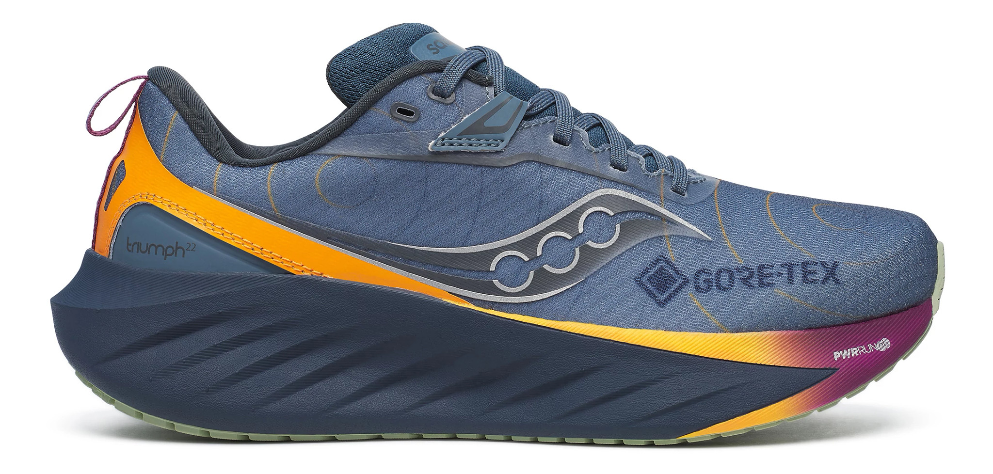 Womens Saucony Triumph 22 GTX Running Shoe | Road Runner Sports