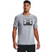 Men's Under Armour Boxed Sportstyle Short Sleeve T-Shirt - Steel/Graphite/Black