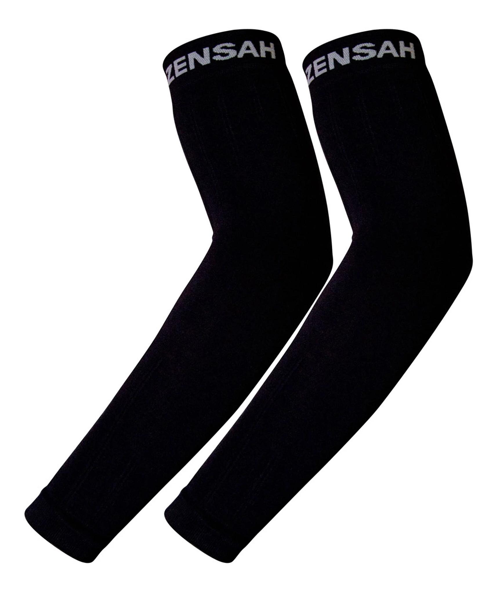 Zensah Compression Arm Sleeves Injury Recovery Handwear | Road