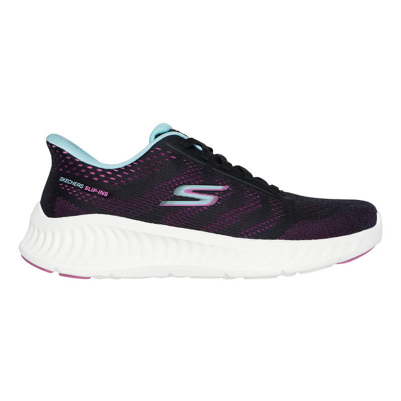 Women's Skechers GO WALK Now - Khloe - Black / Purple, Size: 6, Wide | Footwear - Road Runner Sports