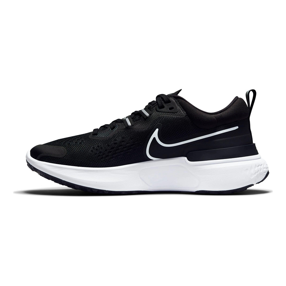 nike react miler women's black