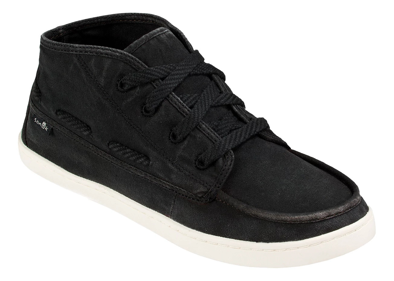 Sanuk Vee K Shawn Shoes - Washed Black