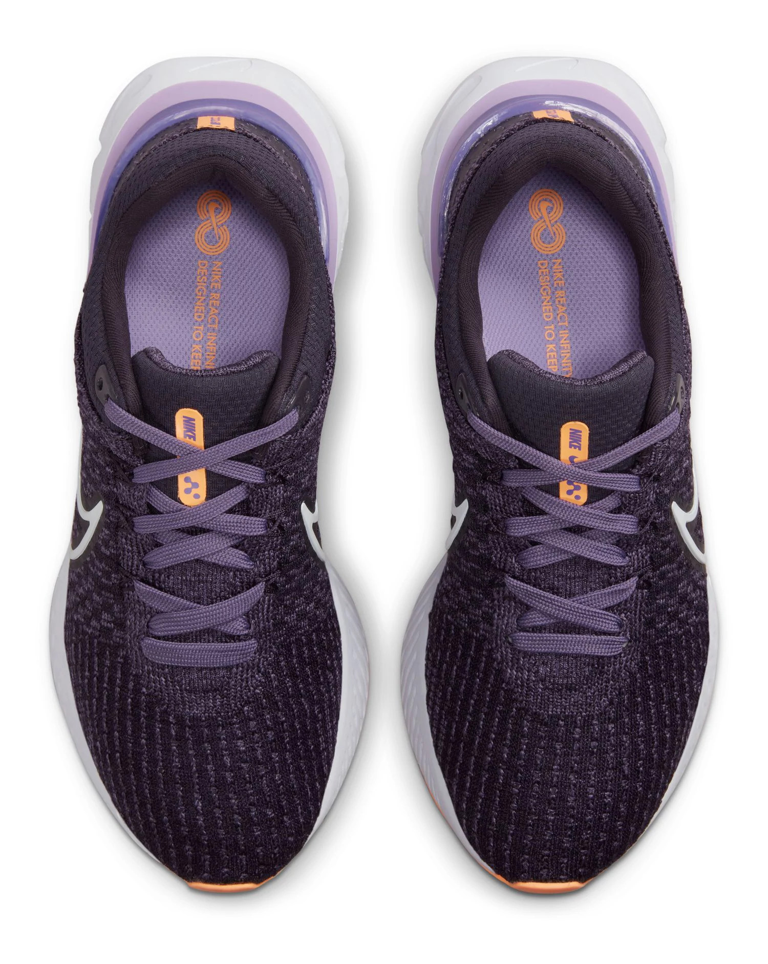 nike react infinity run flyknit 3 purple