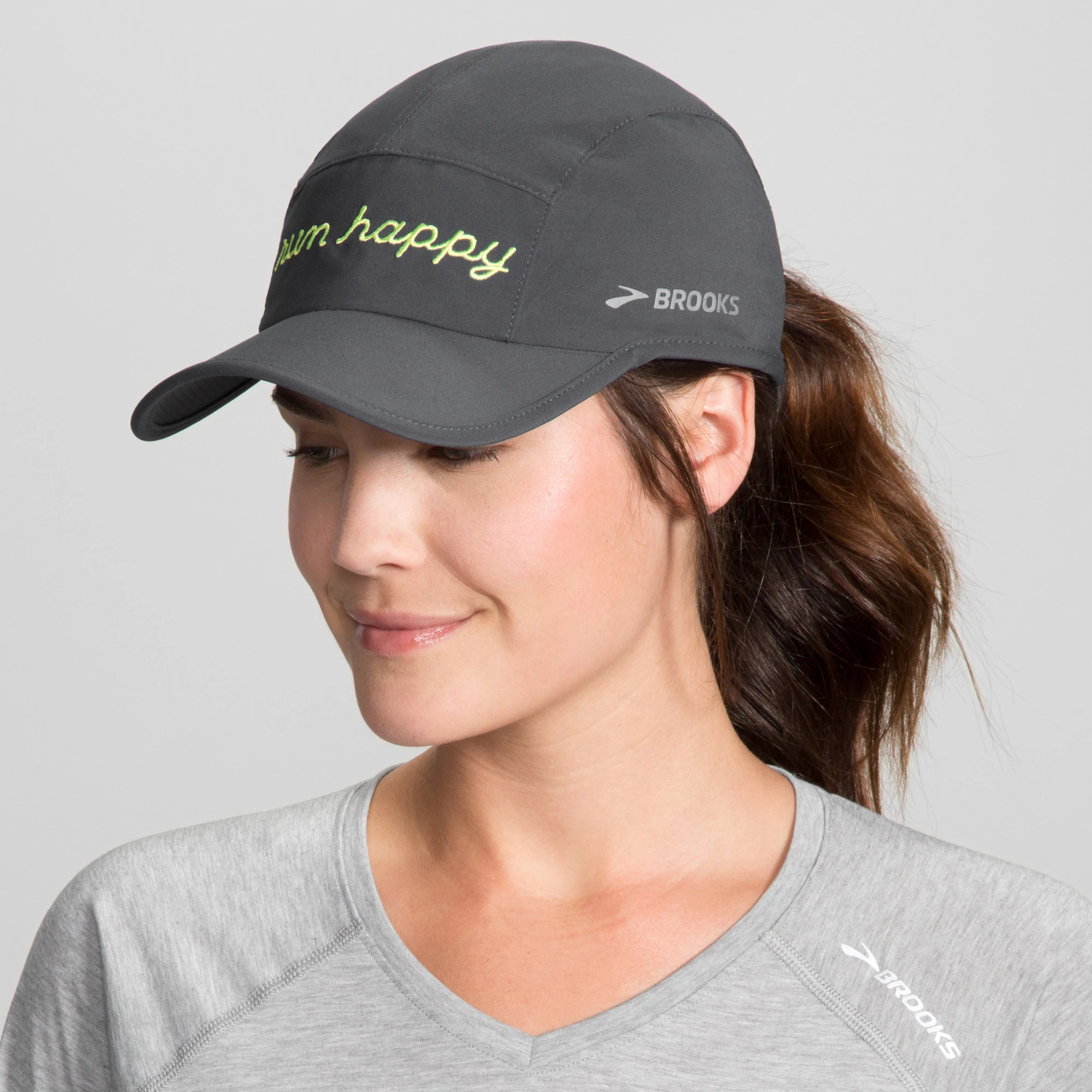 Brooks run cheap happy hat