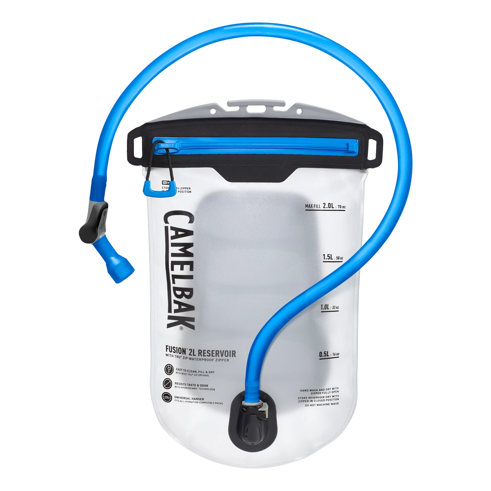 Camelbak Camelbak Fusion 2 Liter Reservoir with Tru Zip - Clear, Size: OS | Accessories - Road Runner Sports - $54.99 at Road Runner Sports