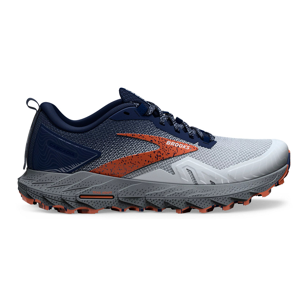 Zapatillas de Trail Brooks Cascadia 17 Hombre Victoria Blue/Black/Spring Bud