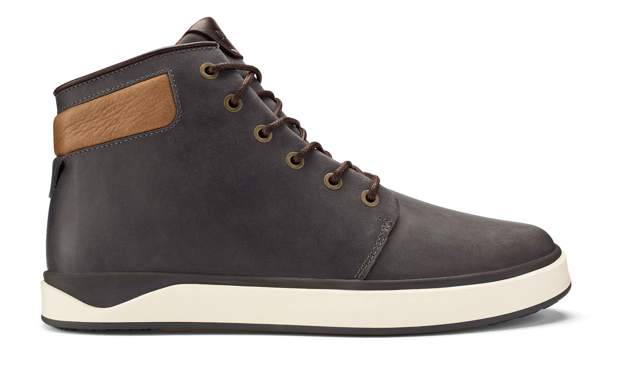 Olukai Men’s Nalukai‎ Kapa Boots Sz 9.5 Waterproof Textile Chukka Sneaker Black Papakū  main image 2
