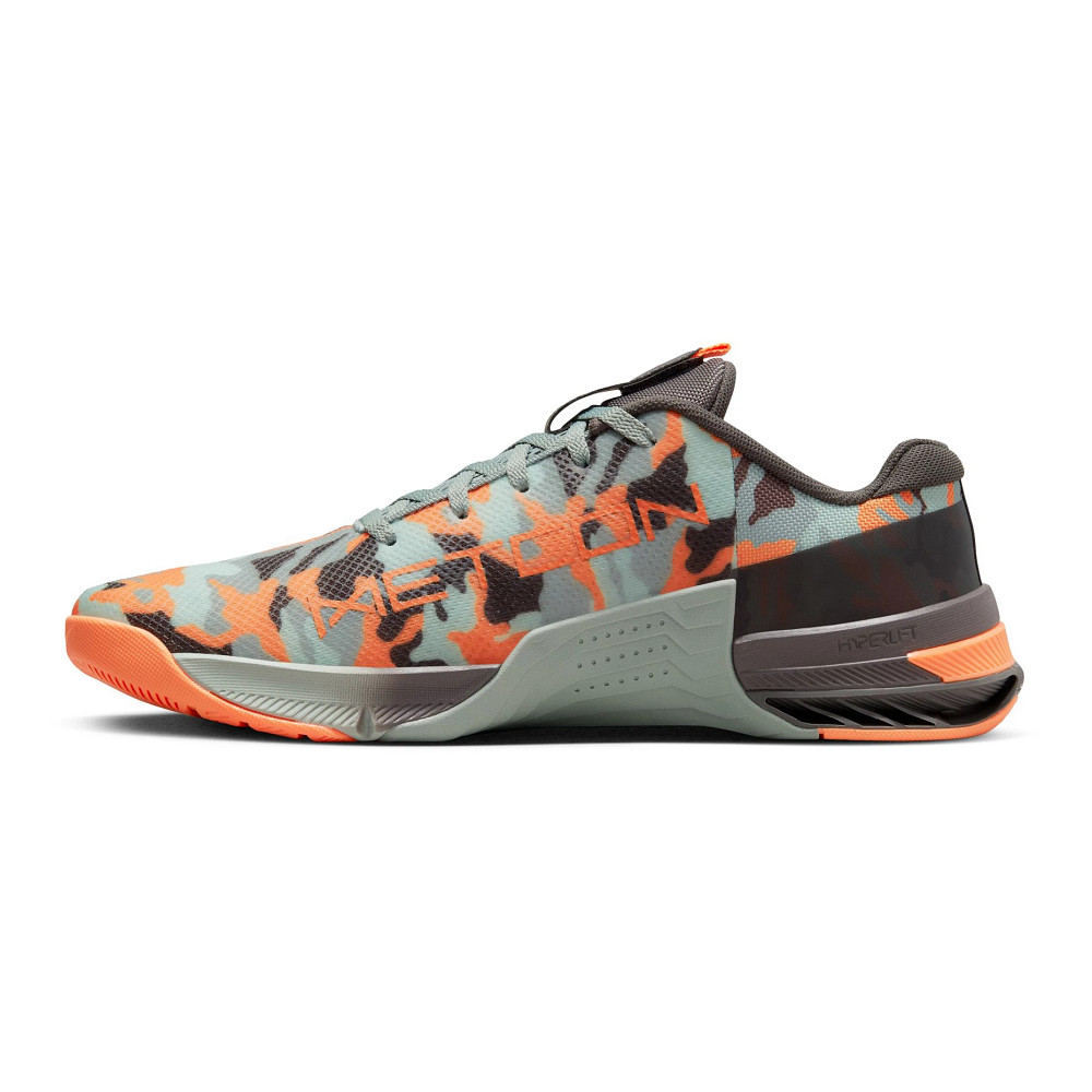 Nike metcon grey orange best sale