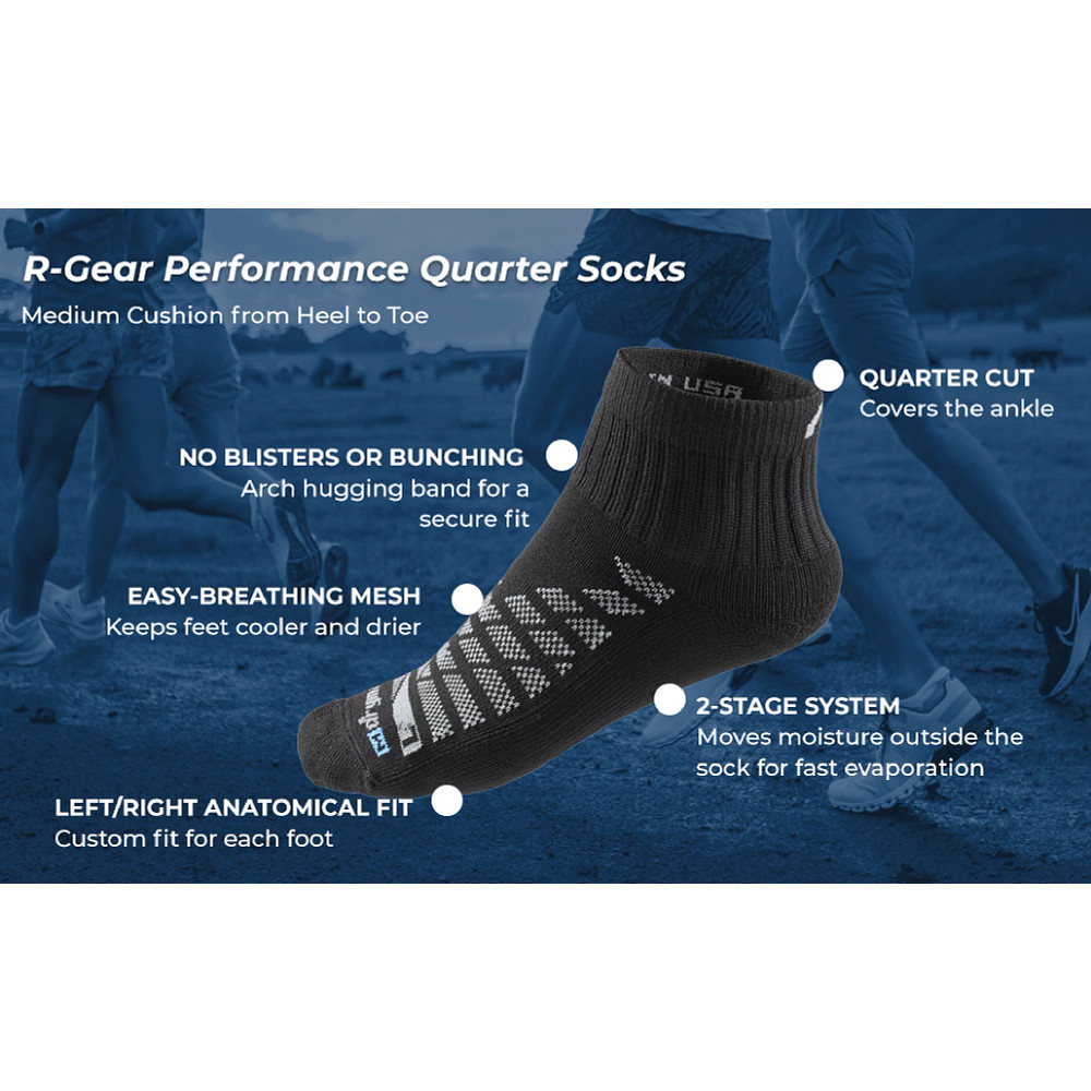 NEW! Asics Cushion Quarter Sock – Pickleball Depot