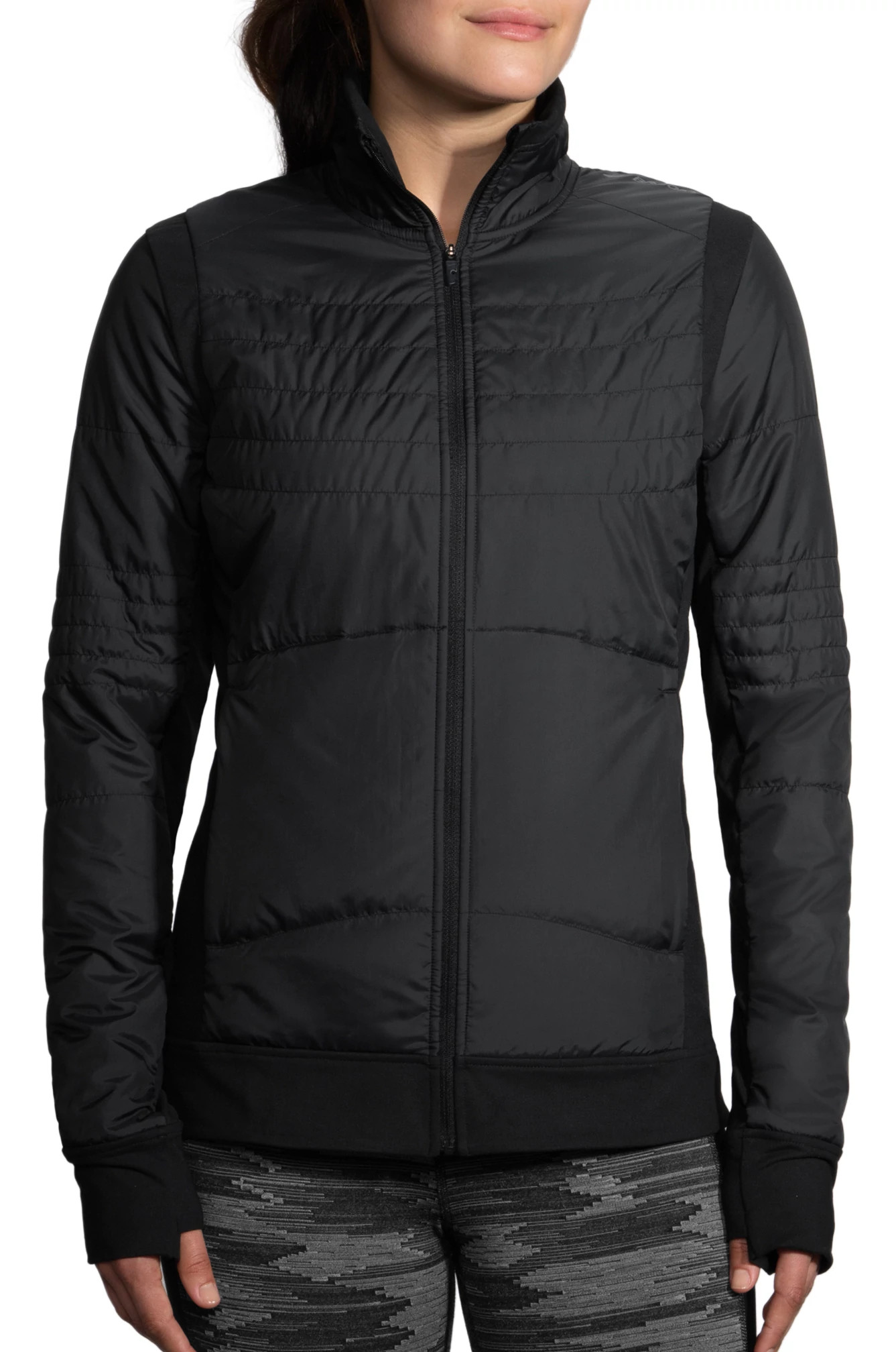 Womens Brooks Cascadia Thermal Running Jackets