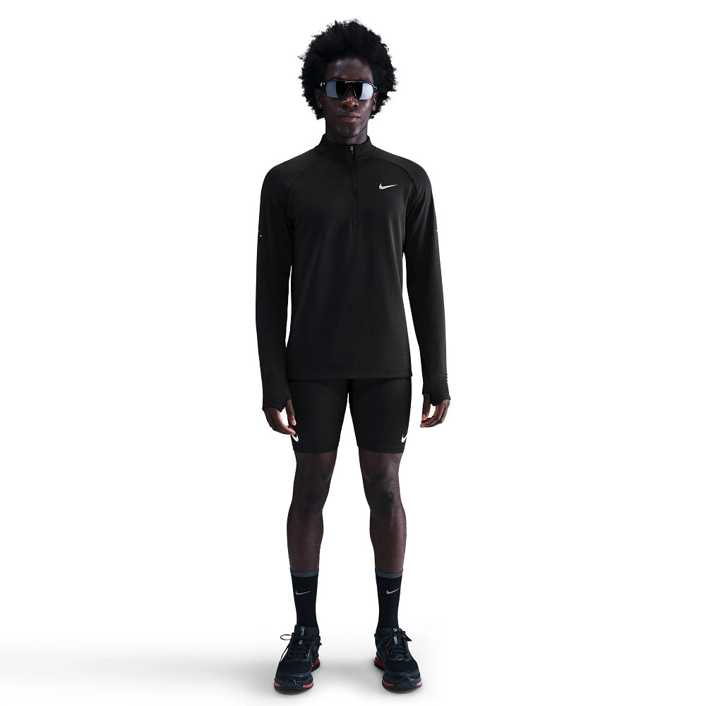 Mens Nike Therma-FIT Winterized Stride Long Sleeve Half Zip