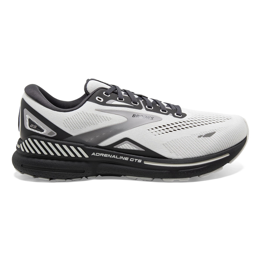  Brooks Men's Launch GTS 10 Supportive Running Shoe -  Black/Blackened Pearl/White - 7 Medium