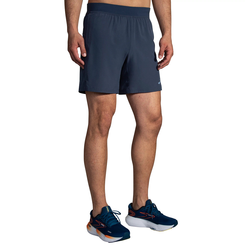 Mens Brooks Sherpa 7 Lined Shorts