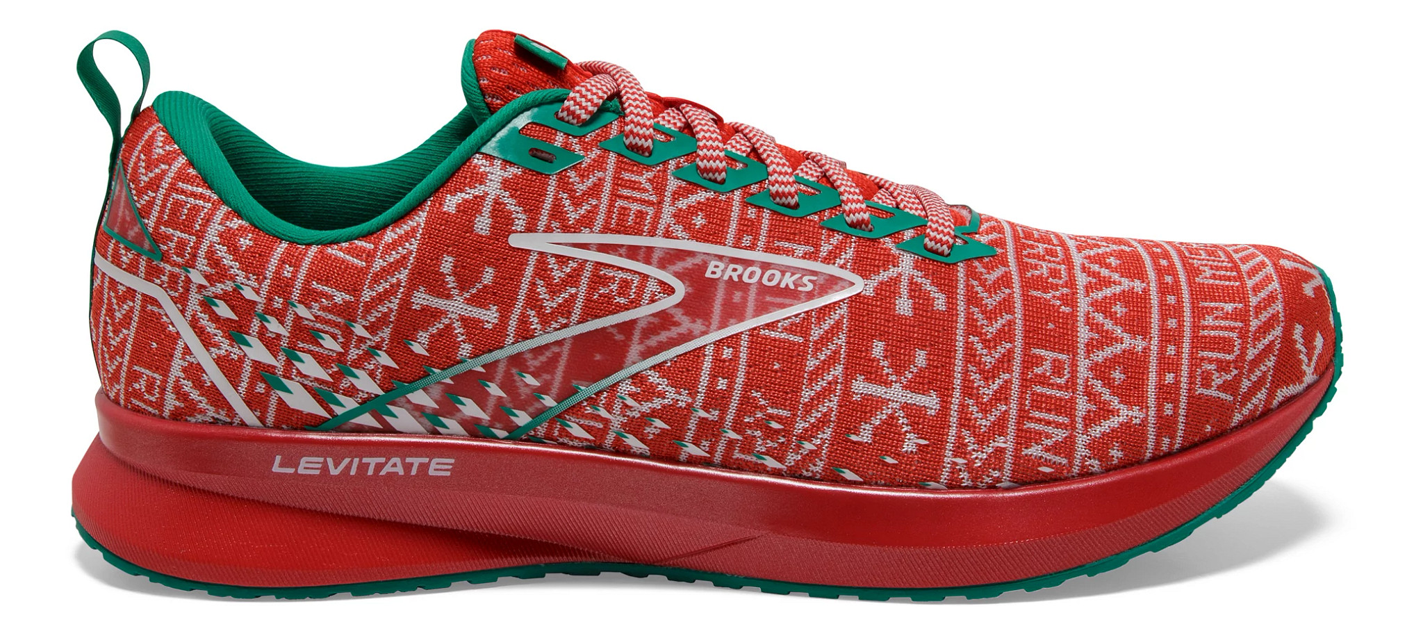 Brooks levitate hot sale christmas shoe