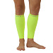 Zensah Compression Leg Sleeves - Neon Yellow