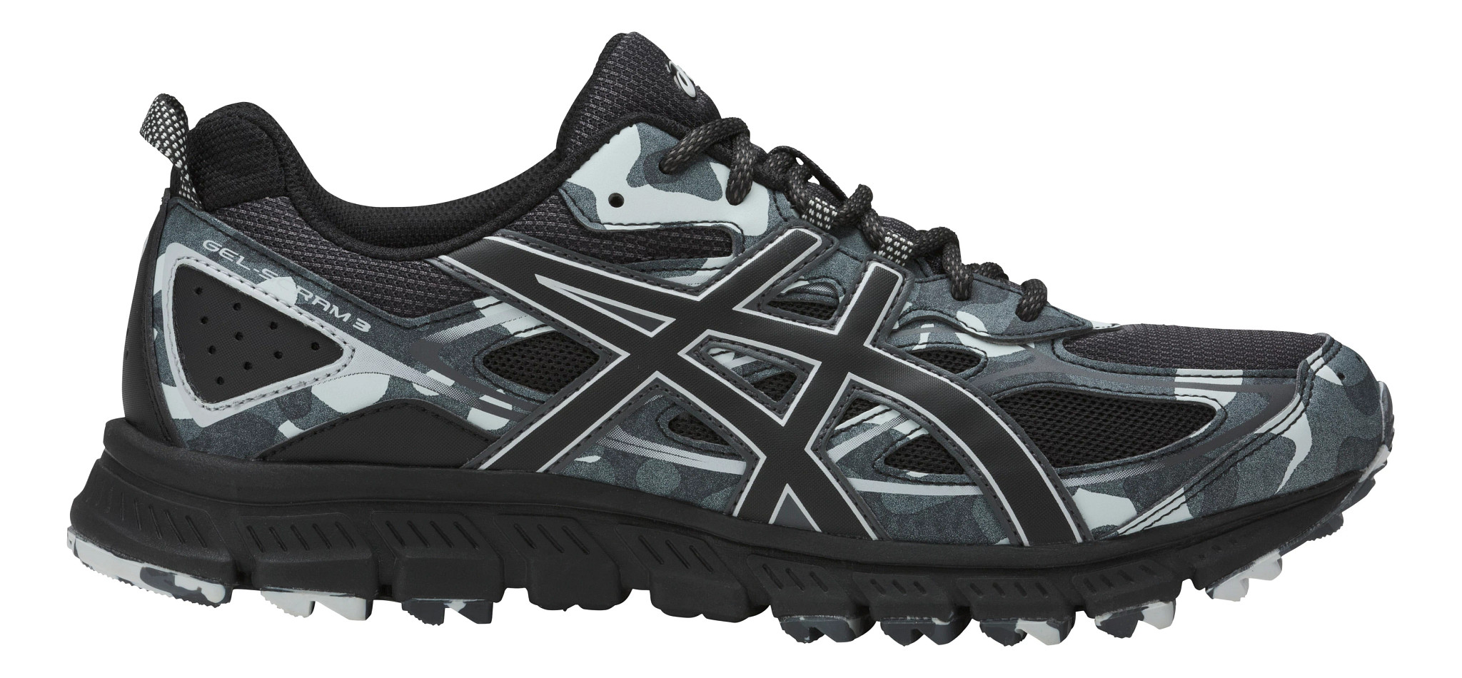 milicia Compulsión lazo Mens ASICS GEL-Scram 3 Trail Running Shoe