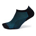 Thorlo Experia Fierce Micro Mini Crew 3 Pack Socks - Blue Aster/Black