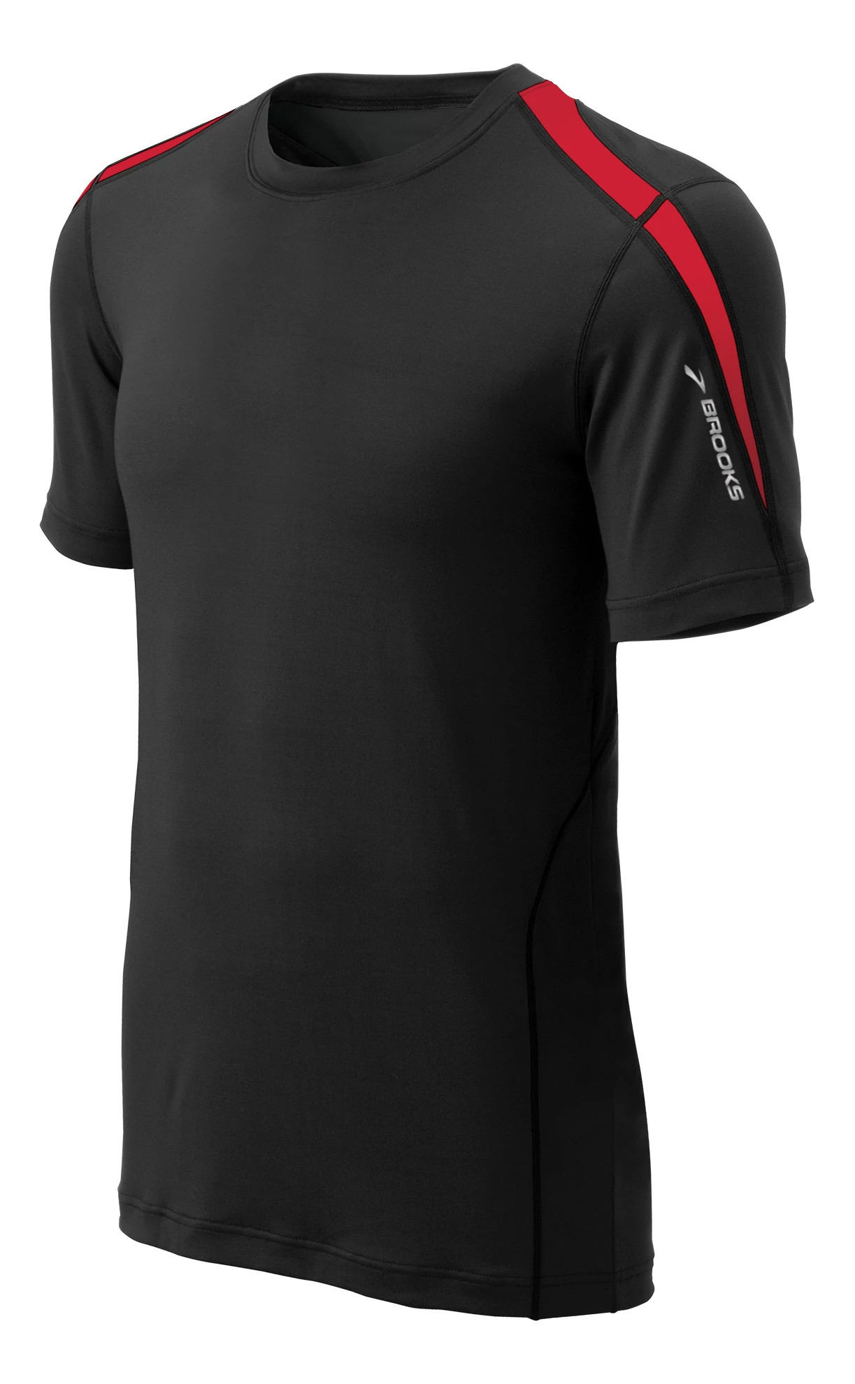 Mens Brooks Equilibrium Short Sleeve Technical Tops