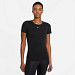 Women's Nike Dri-FIT ADV Aura Slim Short Sleeve Top - Black