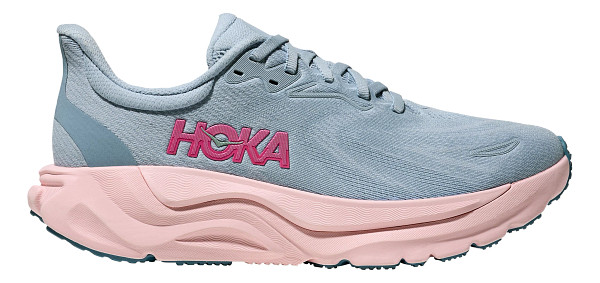 adidas gazelle silver green womens Women's HOKA Arahi 8  Rose Cream / Alabaster Stability Running Shoe   Plaza Shoe Store