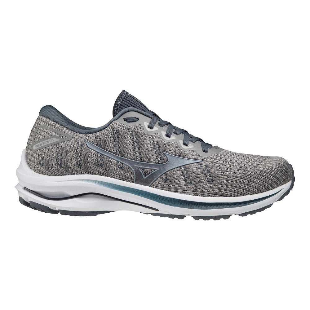 Mens Mizuno Wave Rider 25 Waveknit Running Shoe