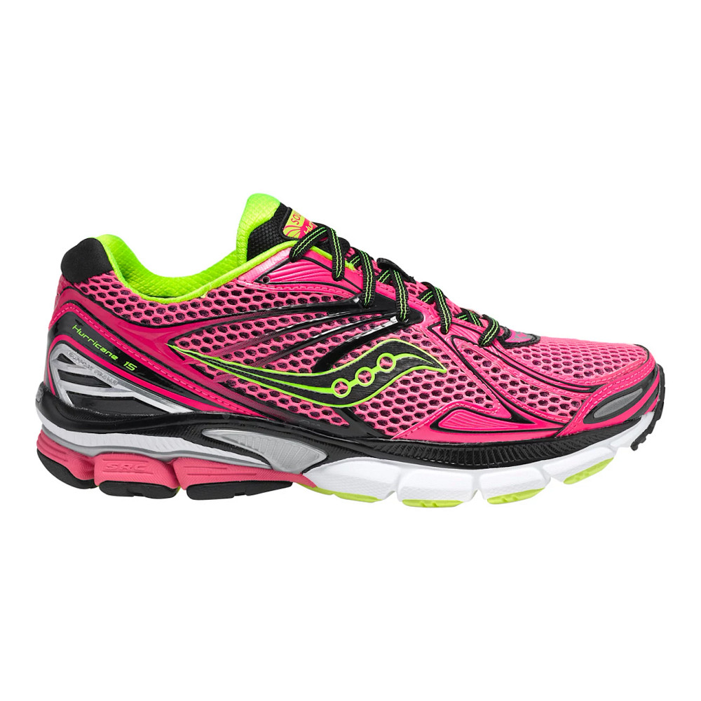 Saucony hurricane on sale 15 pink