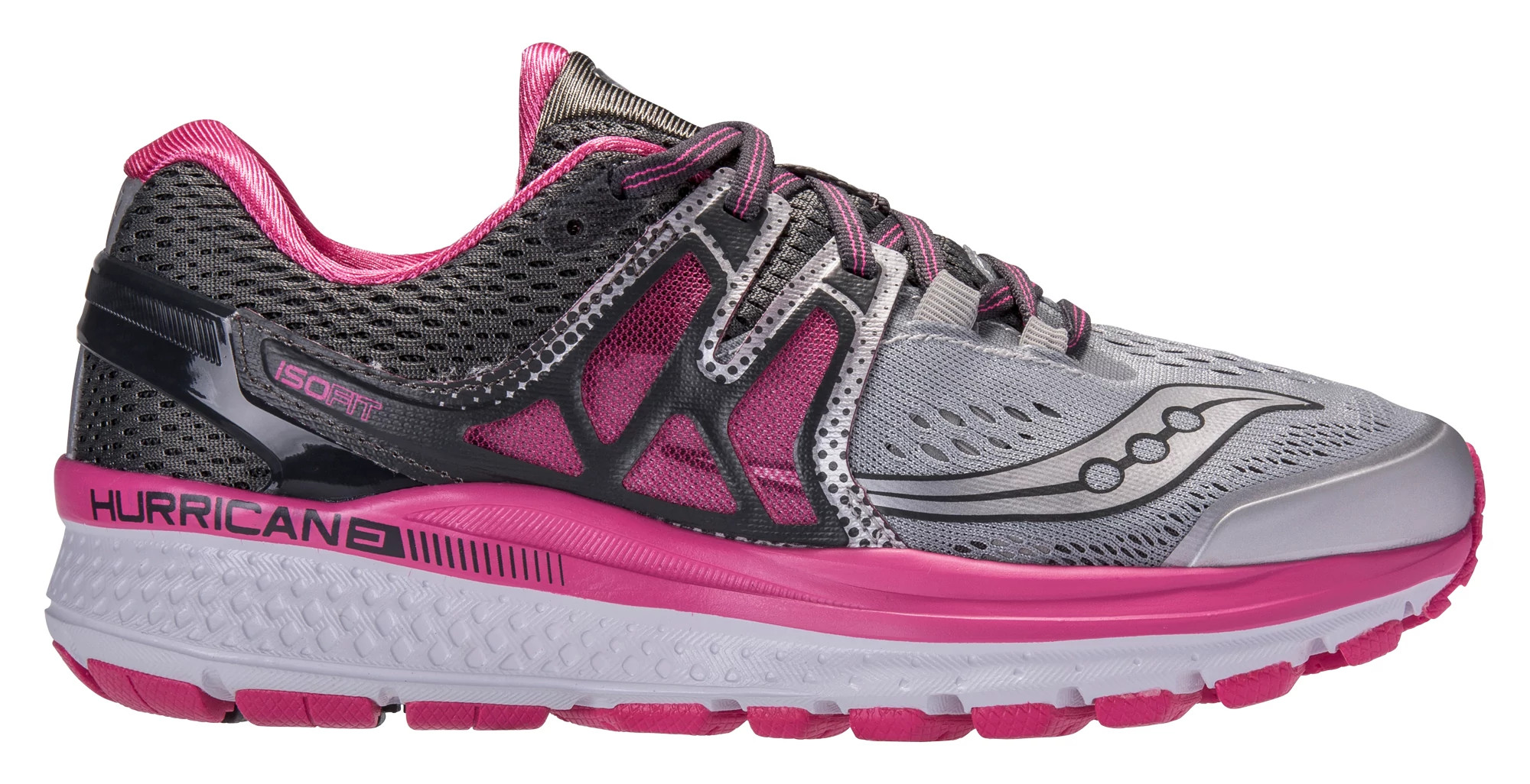 Saucony hurricane iso 3 best sale womens black