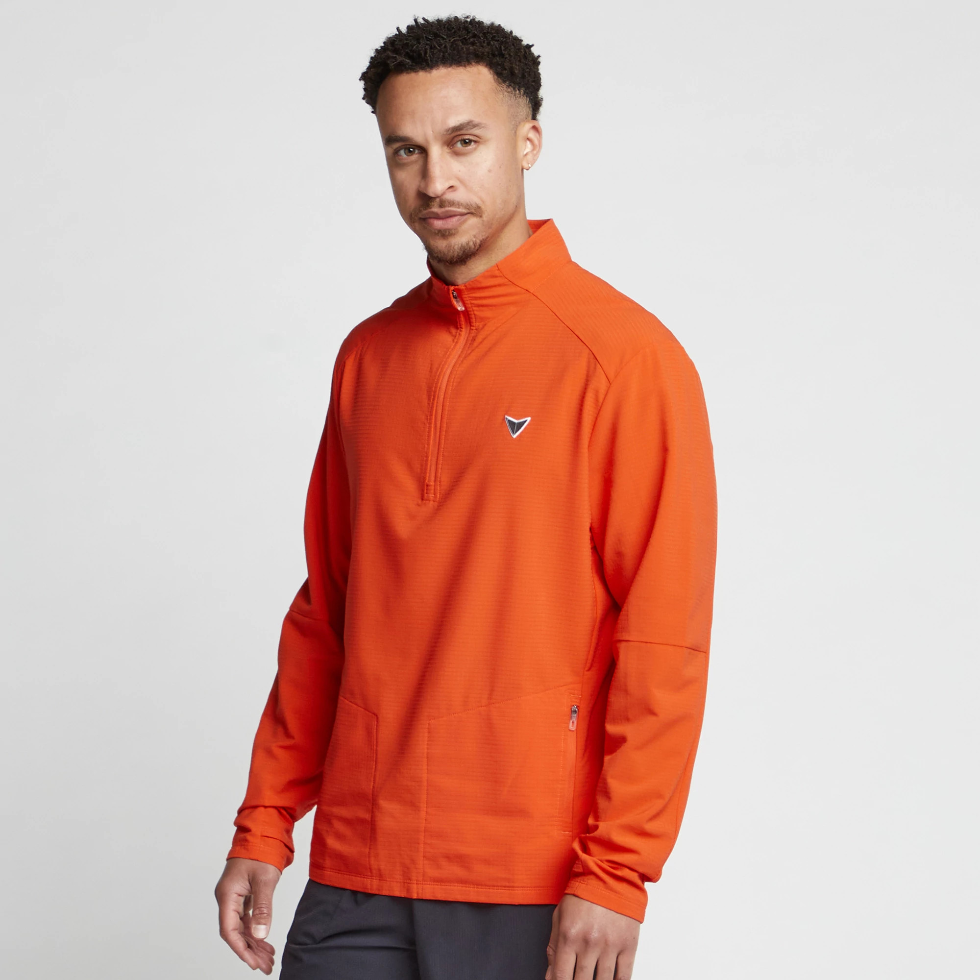 Mens Korsa Accelerate Half Zip 2.0 Long Sleeve Technical Tops