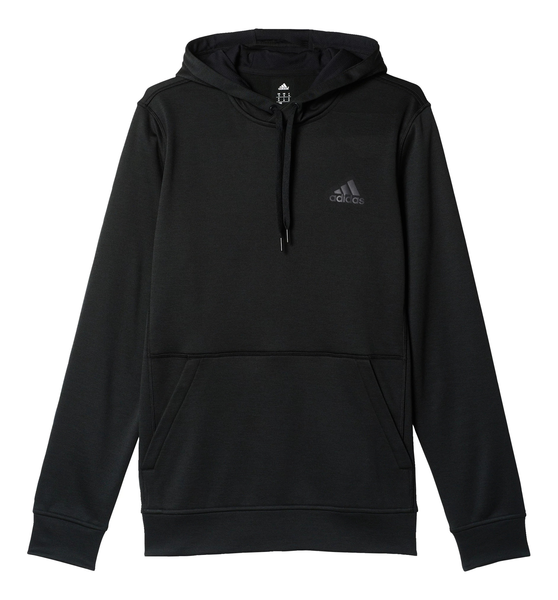 Mens Adidas Team Issue Fleece Pullover Half-Zips & Hoodies Technical Tops