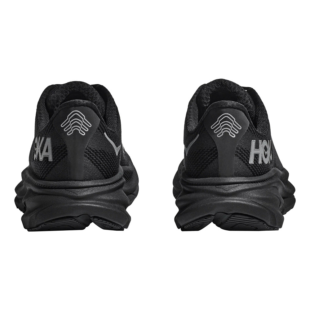 HOKA ONE ONE Women's Clifton 8 Shoes, Black/White, Size 9.5