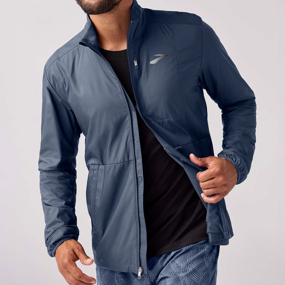 Mens Brooks Fusion Hybrid 2.0 Casual Jackets