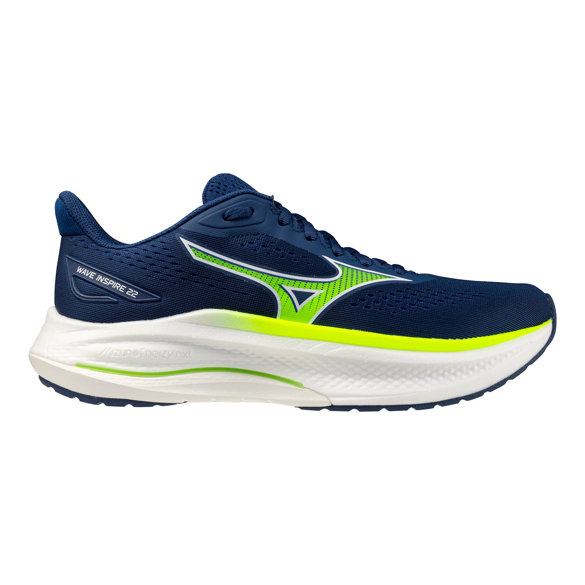 Mizuno Men's Mizuno Wave Inspire 22 - Estate Blue / White, Size: 10.5, Medium | Footwear - Road Runner Sports - $149.95 at Road Runner Sports
