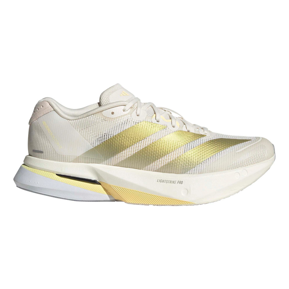 アディダスADIZERO BOSTON 13 ホワイト/ゴールド 22.5㎝ Womens adidas Adizero Boston 13 Running Shoe