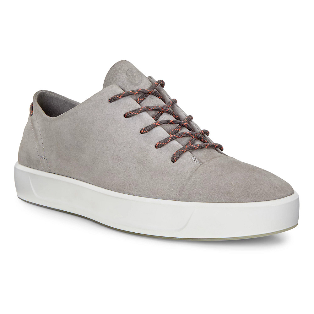 Ecco soft 8 outlet men's grey