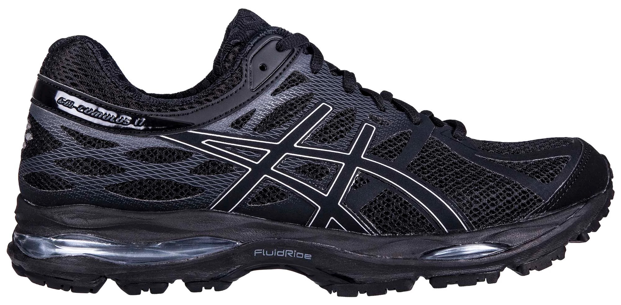 Asics gel cumulus hot sale 17 black womens