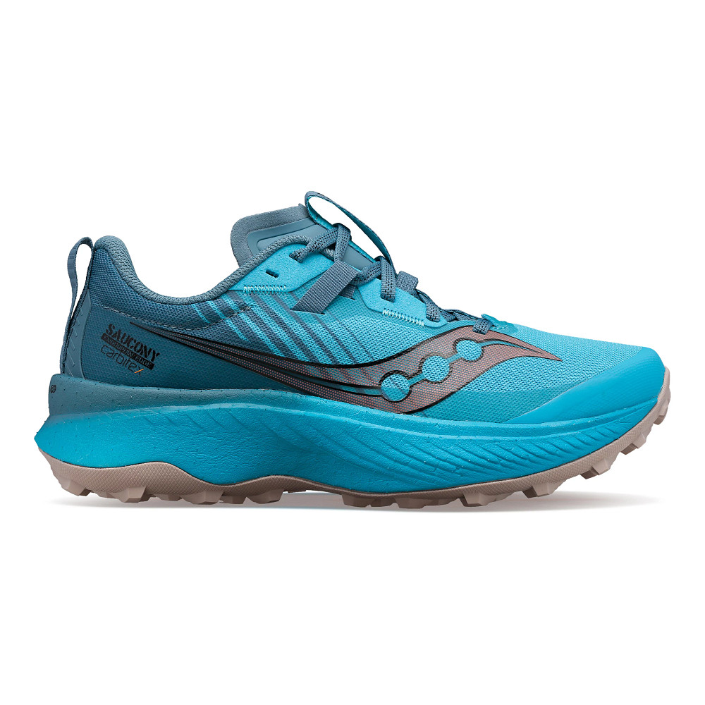 Saucony teal best sale running shoes