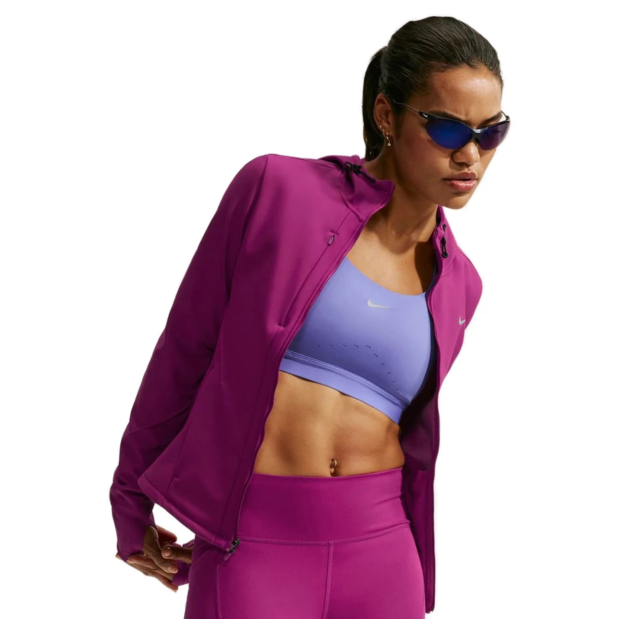 Women's Nike Swift Therma-Fit Repel Jacket - True Berry, Size: L | Apparel - Road Runner Sports
