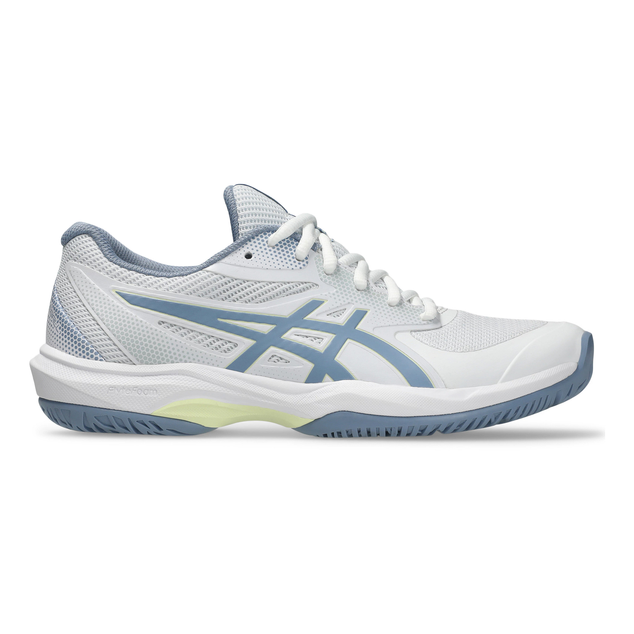 ASICS Women's ASICS Game FF Pickleball - White / Calm Indigo, Size: 8, Medium | Footwear - Road Runner Sports - $94.95 at Road Runner Sports