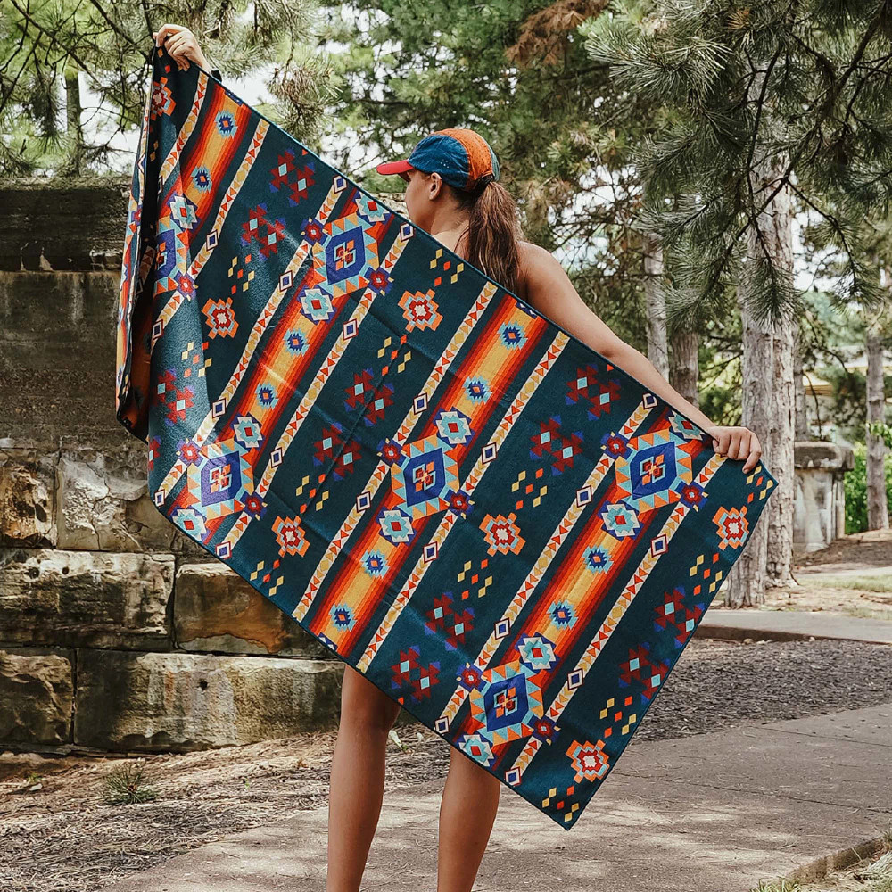 Sprints Aztec Artisians & Chocolate Currency Towel