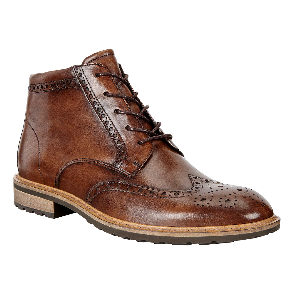 Ecco on sale wingtip boot