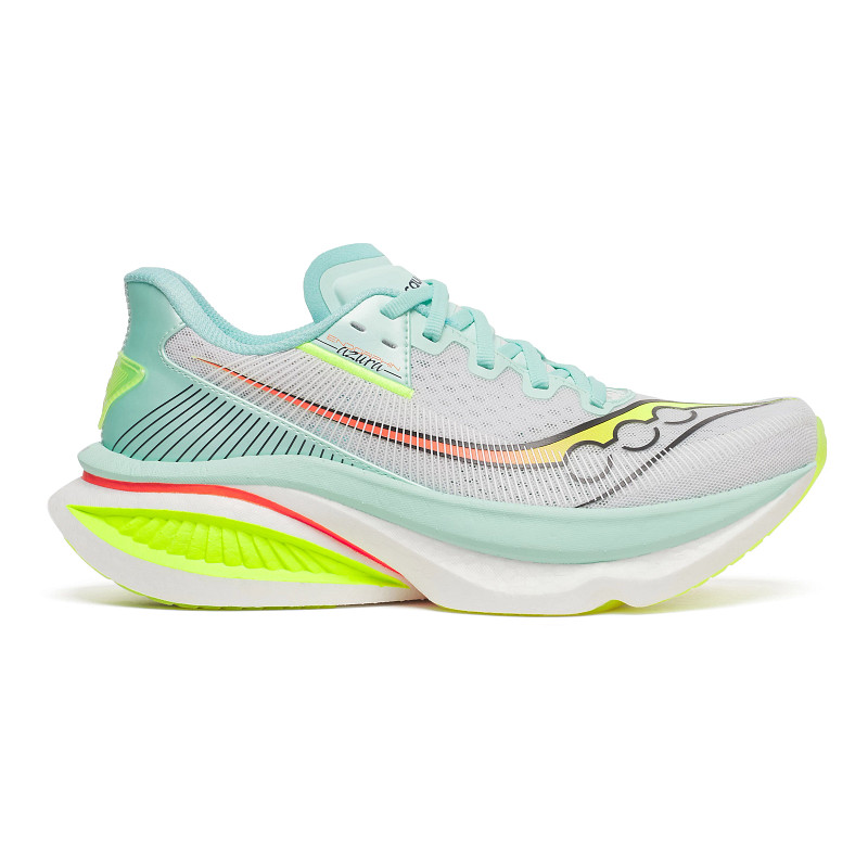 Women's Saucony Endorphin Azura - White / Splash, Size: 7.5, Medium | Footwear - Road Runner Sports